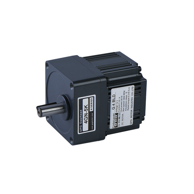 40W BLDC 기어 들 모우터 12V 24V 1800RPM 3000RPM DC 붓을 쓸 필요가 없는 2GN 3GN 4GN 5GU 6GU 평행한 직각 웜 GPG 기어드 모터