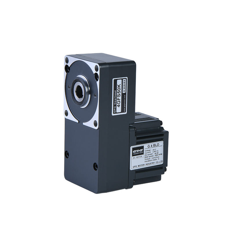 중공 플랫 기어박스 4GFS5-200K와 40w 80 밀리미터 브러시리스 직류 기어모터 12v 24v