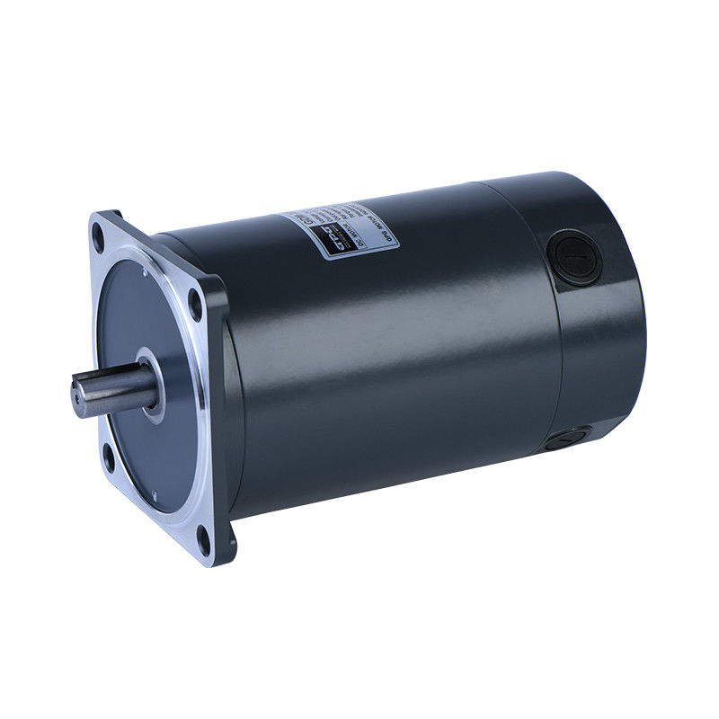 20W 직류 전동기 60MM 12V 24V 사각 플랜지 전기 직류 전동기 1800년 3200RPM 원형수갱 키 샤프트 솔 직류 전동기