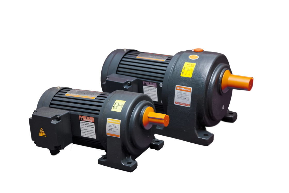 AC gear 모터 100W-3700W CE 인증 수평 및 수직 설치 모터 3 단계 220v / 380v CH CV