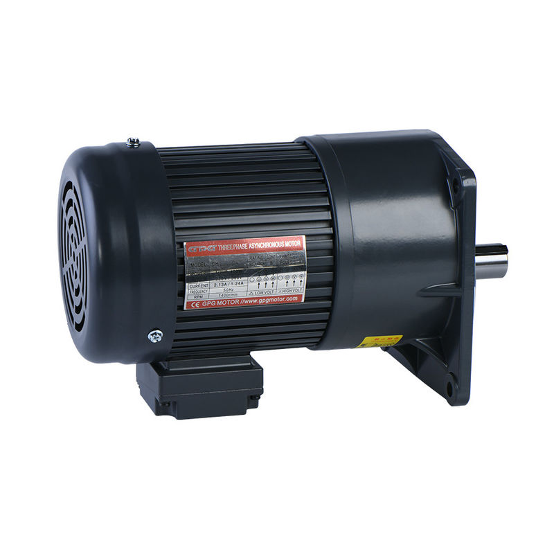 AC gear 모터 100W-3700W CE 인증 수평 및 수직 설치 모터 3 단계 220v / 380v CH CV