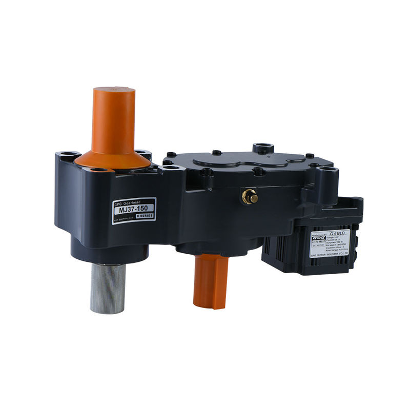 MJ37 턴스타일 BLDC 모터 G5BLD 24V 160W 1:75 기어박스 장벽 모터